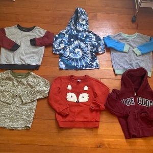 4T boys’ Sweatshirts Bundle